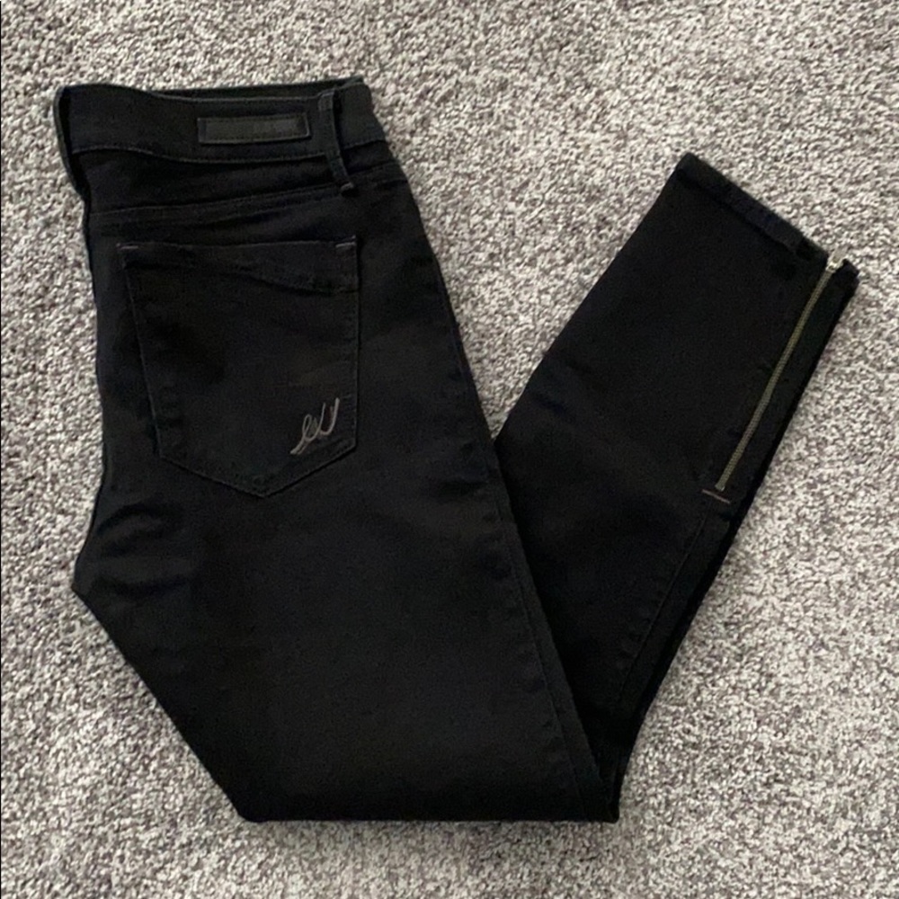 🌸Like New🌸 Express Zip ankle Black Jeans 🌸
